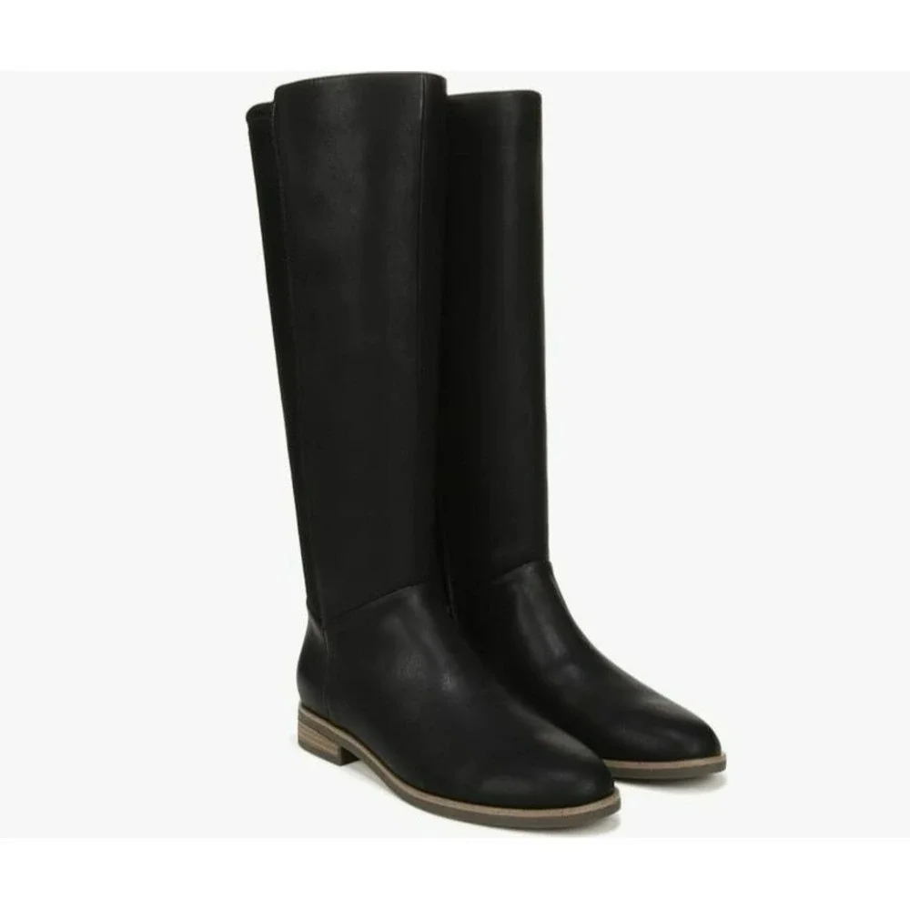 Dr. Scholls‎ Womens Astir Zip Boots Black Size 8M Treated With Odorban Silvadur